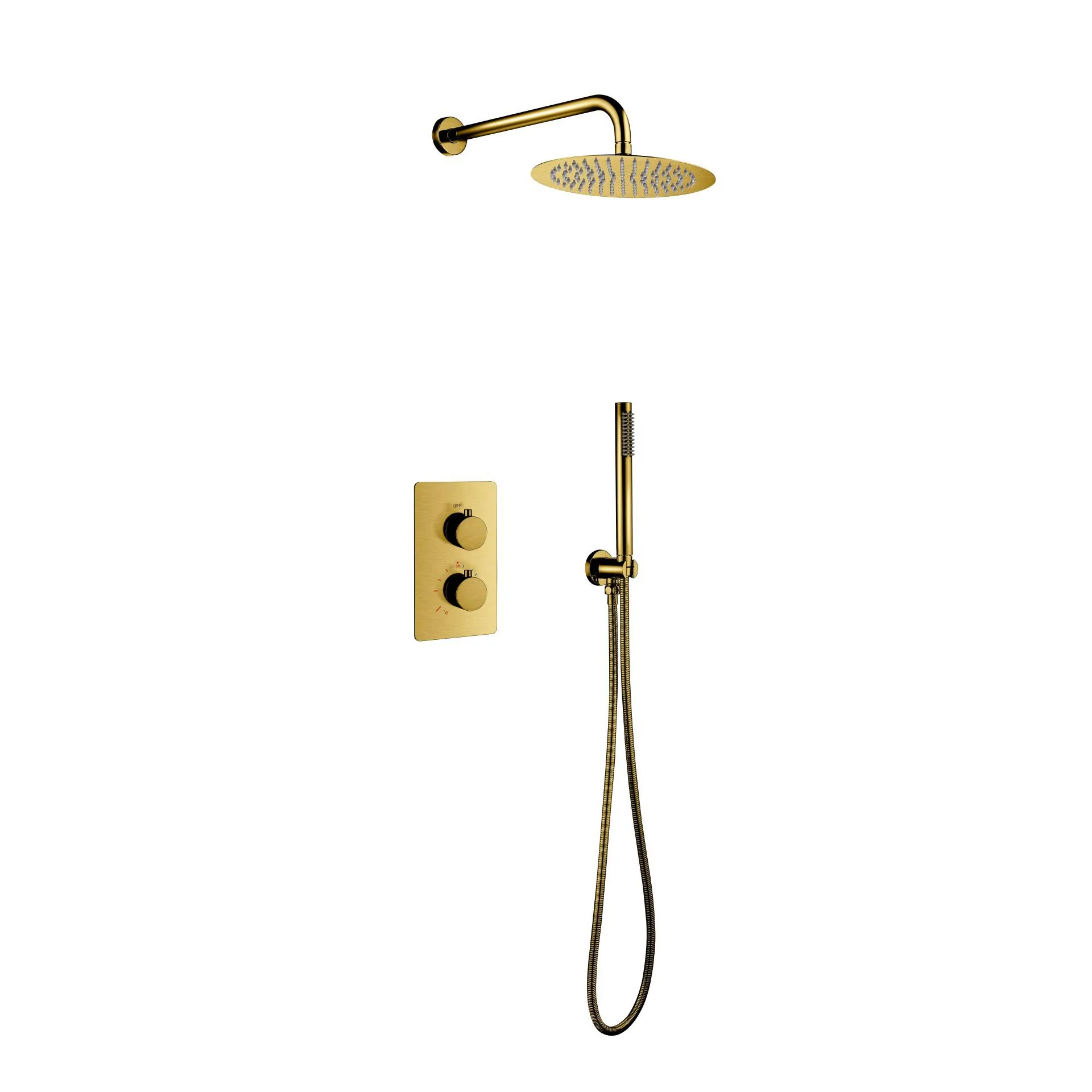 Doucheset ELLA | GEBORSTELD GOUD | Complete set