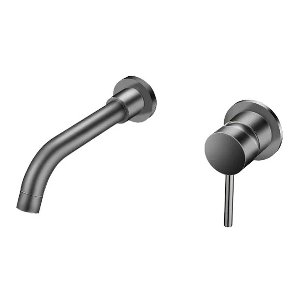 Inbouw wastafelmengkraan MILA | GUNMETAL GRIJS