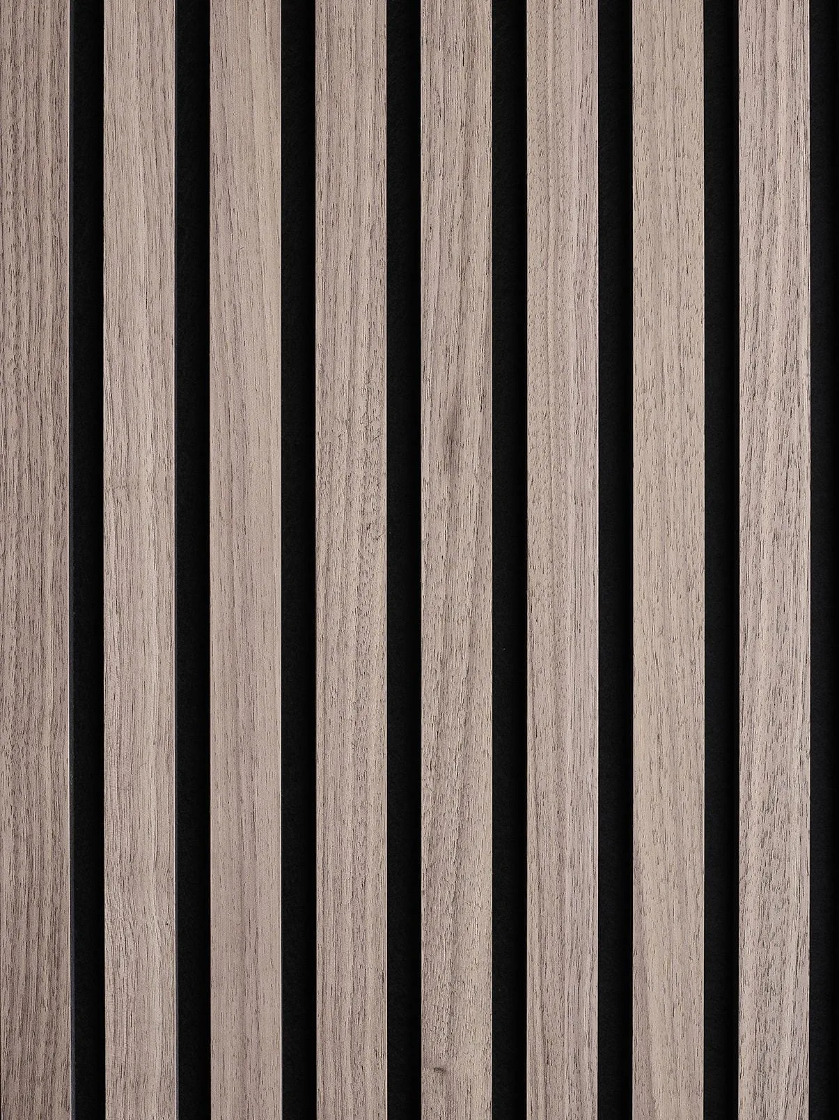Akoestische Panelen Hout Walnoot Bruin met Zwart Vilt