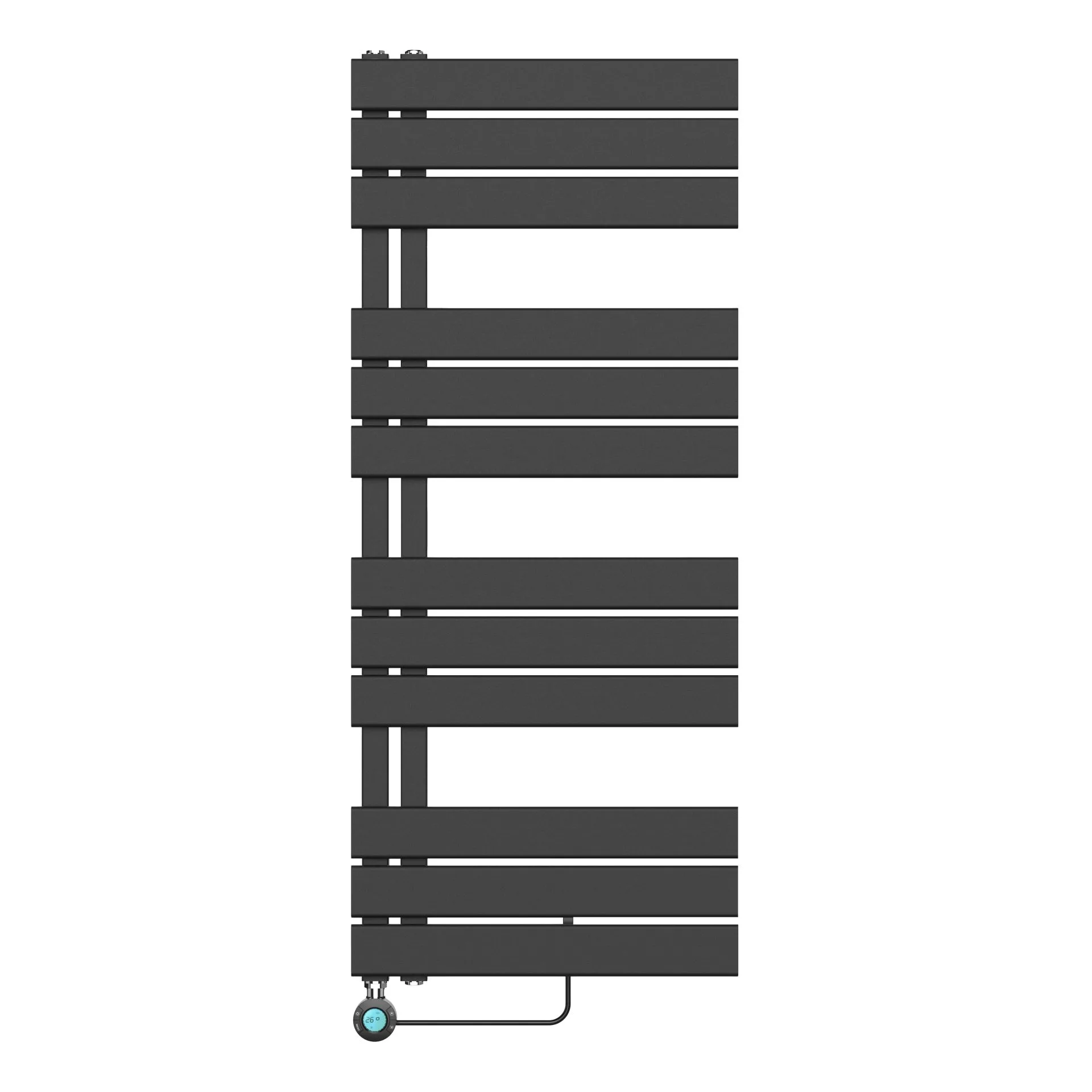 HANDDOEK RADIATOR ELEKTRISCH | Zwart 120x50 cm