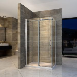 Douchecabine BELLA | CHROOM | 160x90