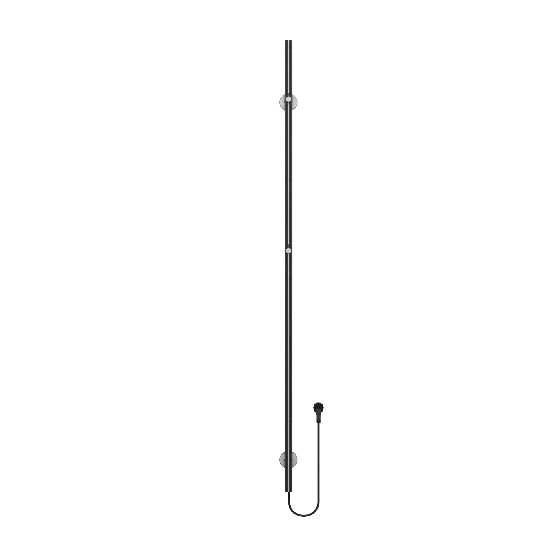 ENKEL STAAFHANDDOEK RADIATOR ELEKTRISCH | Gunmetal grijs 150x12,7 cm