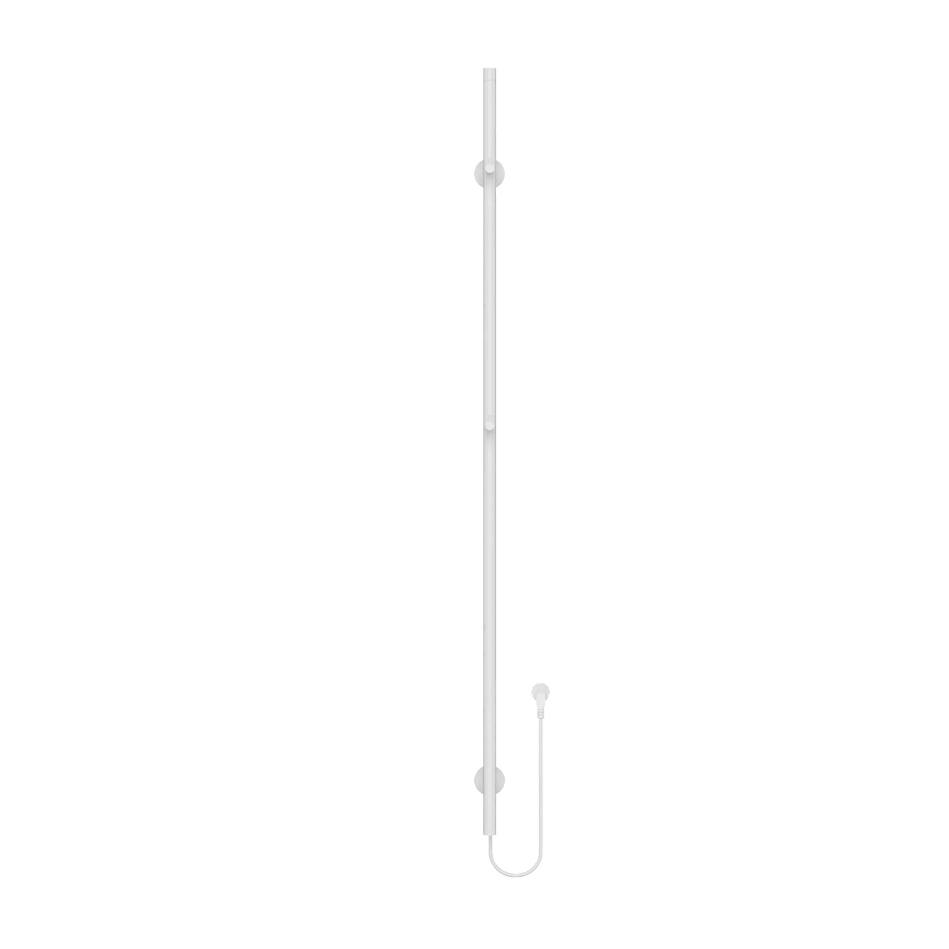 ENKEL STAAFHANDDOEK RADIATOR ELEKTRISCH | Wit 150x12,7 cm