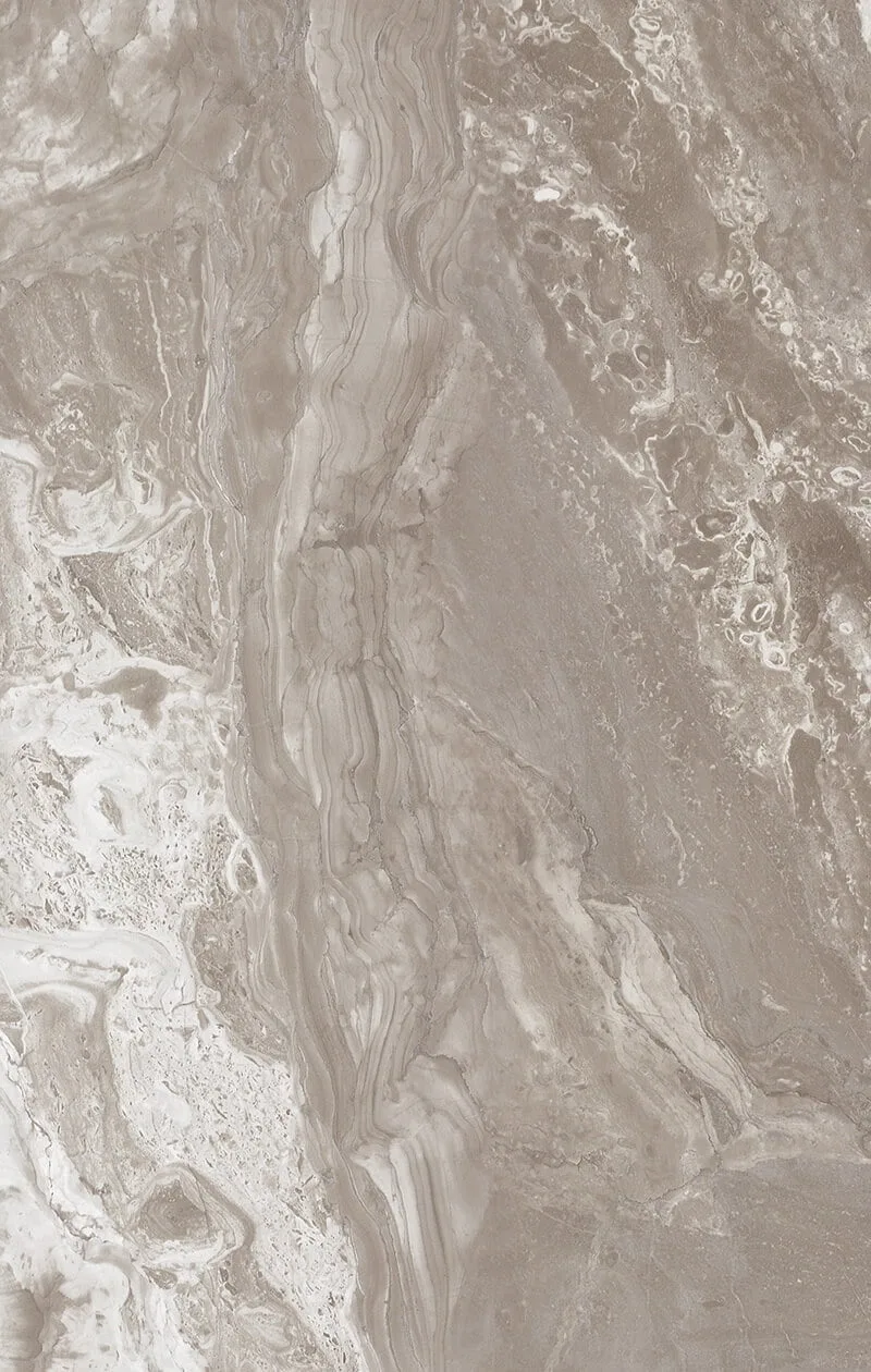 SPC Marmer Plaat Wandpaneel Yuba Stone Mat Greige Taupe