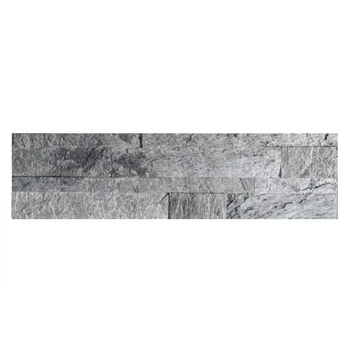 Zelfklevende Steenstrip Natuursteen Silver Shine Grijs