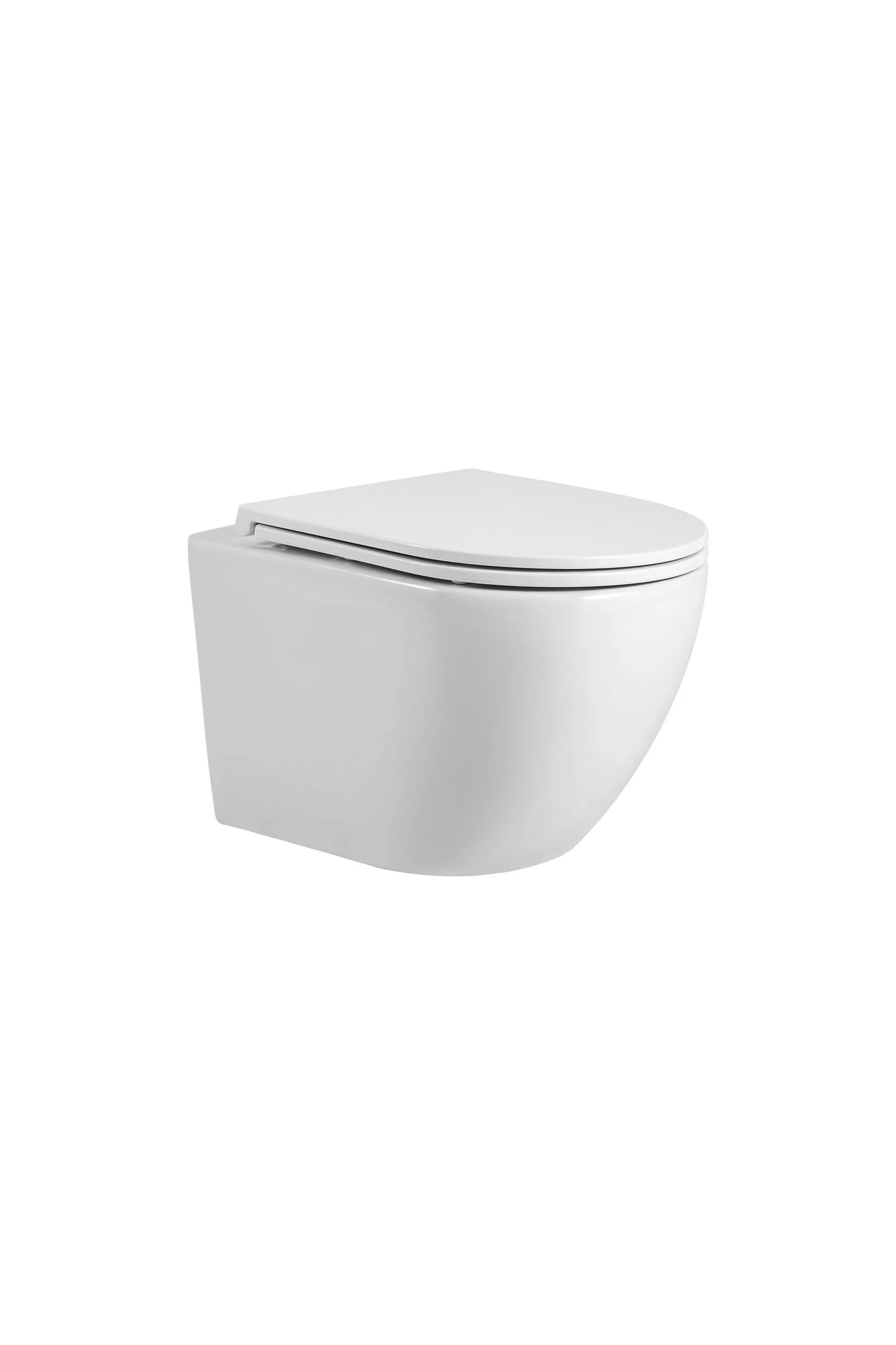 Kayvit Hangtoilet Glans Wit | Softclose | Quickrelease | Randloos (met bril)