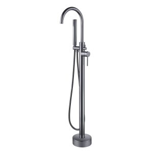 Vrijstaande badmengkraan met handdouche | GUNMETAL GRIJS |