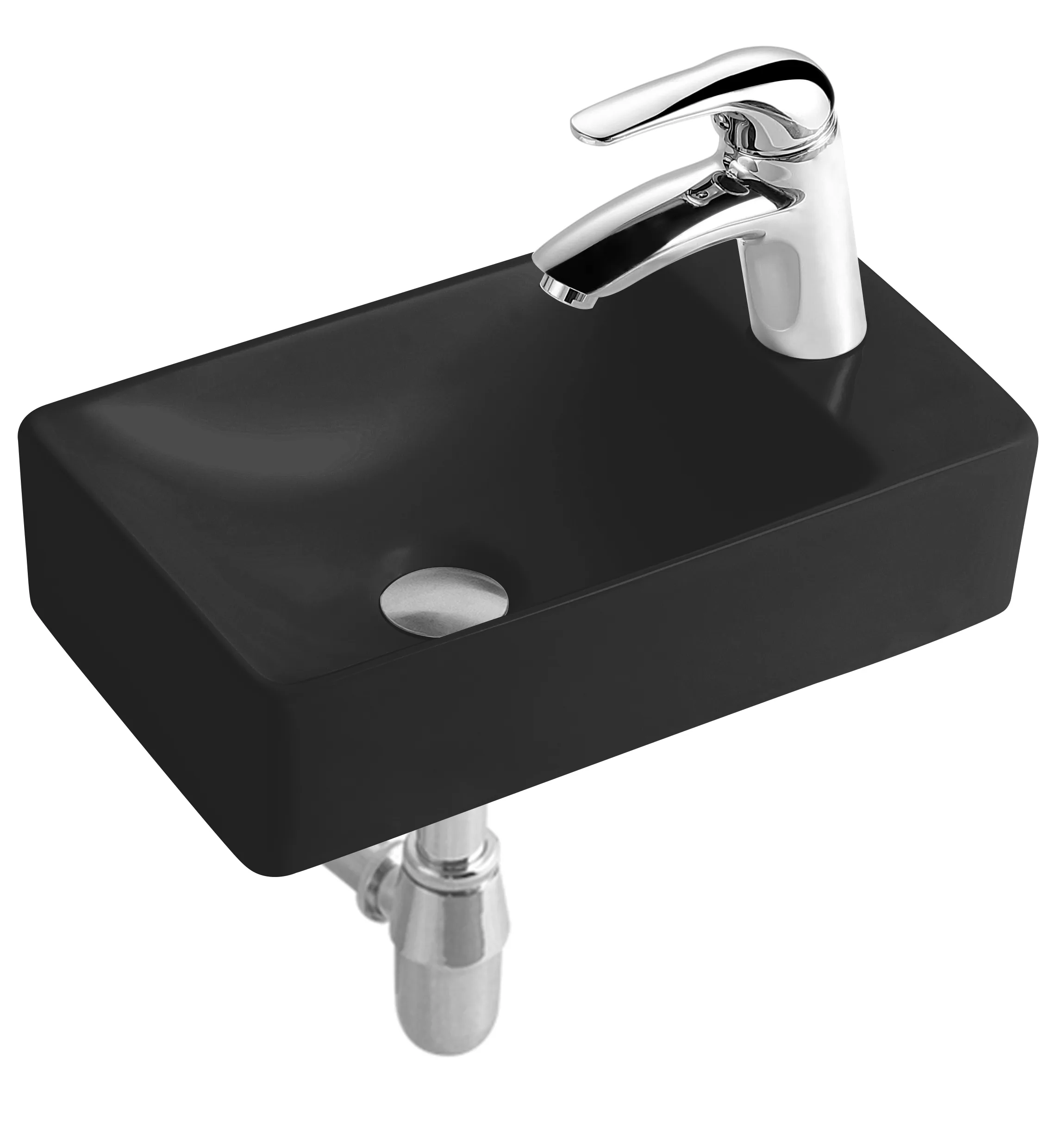 TOILETFONTEIN | ZWART | 38x22x10 cm