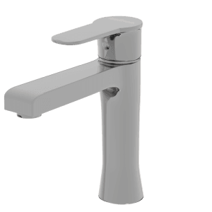 Wastafelkraan RING | CHROME | inclusief aansluitslangen