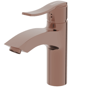 Wastafelkraan CARIN | ROSÉ | inclusief aansluitslangen