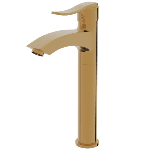 Fonteinkraan CARIN | GOUD | inclusief aansluitslangen