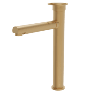 Fonteinkraan LINA | MAT GOUD | inclusief aansluitslangen