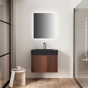 ELA | Badkamermeubel | Wengé 60cm