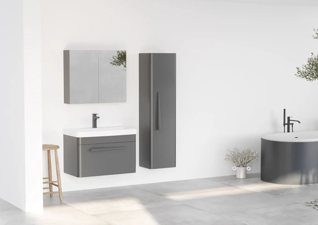 ADEL ANTRACIET | Badkamermeubelset