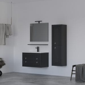 ARTE ANTRACIET | Badkamermeubelset