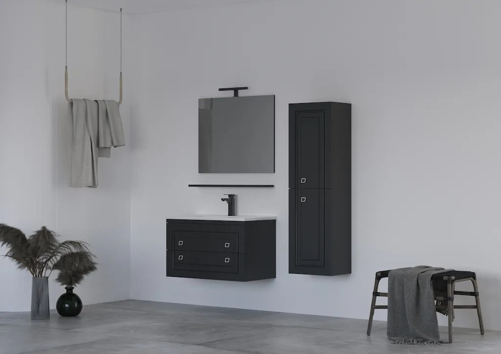 ARTE ANTRACIET | Badkamermeubelset