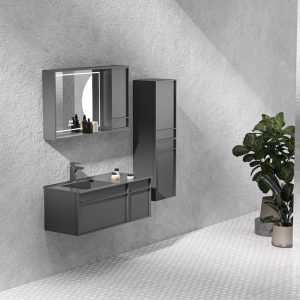 VALKUR ANTRACIET | Badkamermeubelset