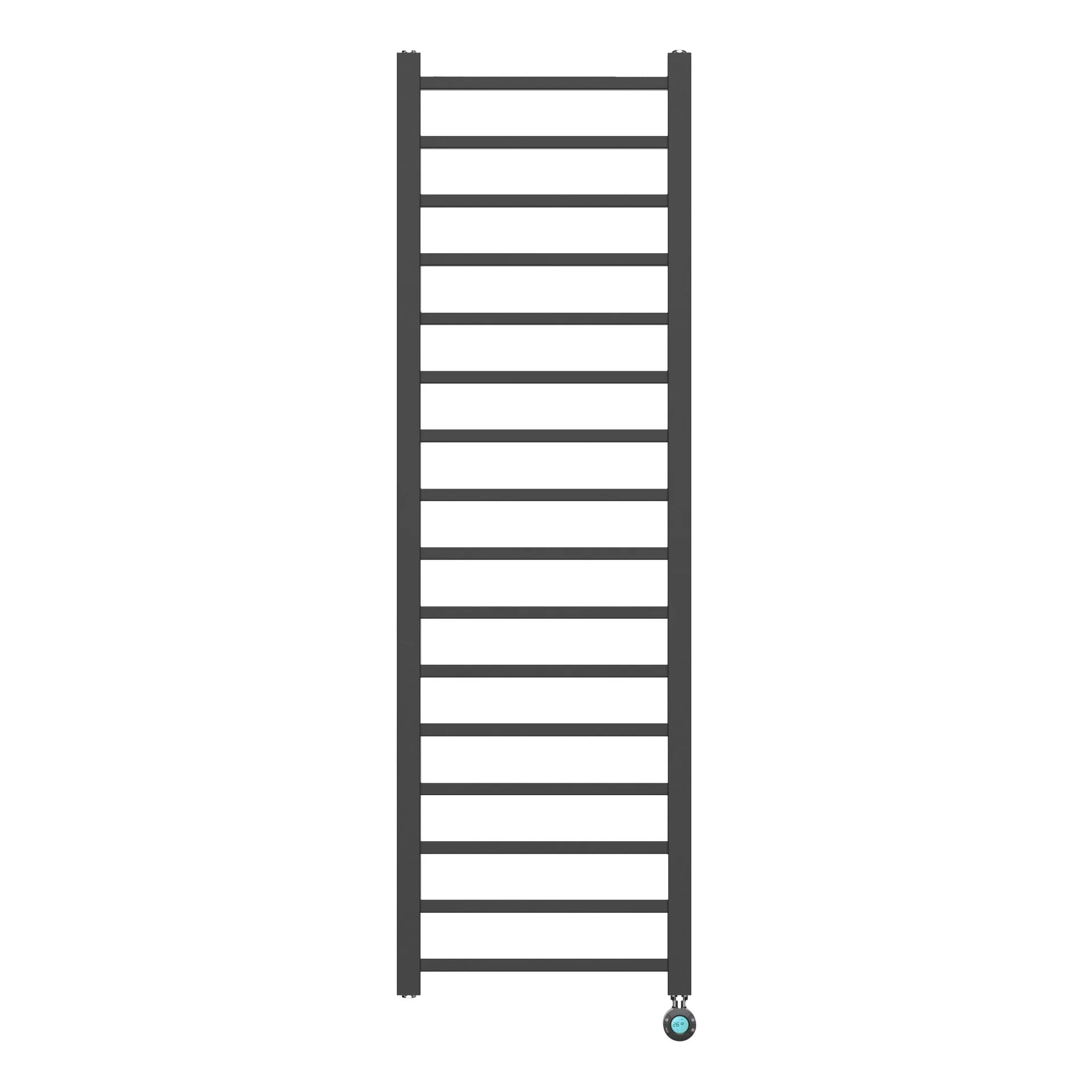 HANDDOEK RADIATOR ELEKTRISCH | Mat zwart 160x50cm