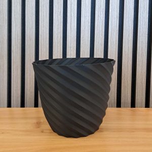 Aku WallClip Plantenpot Groot Zwart