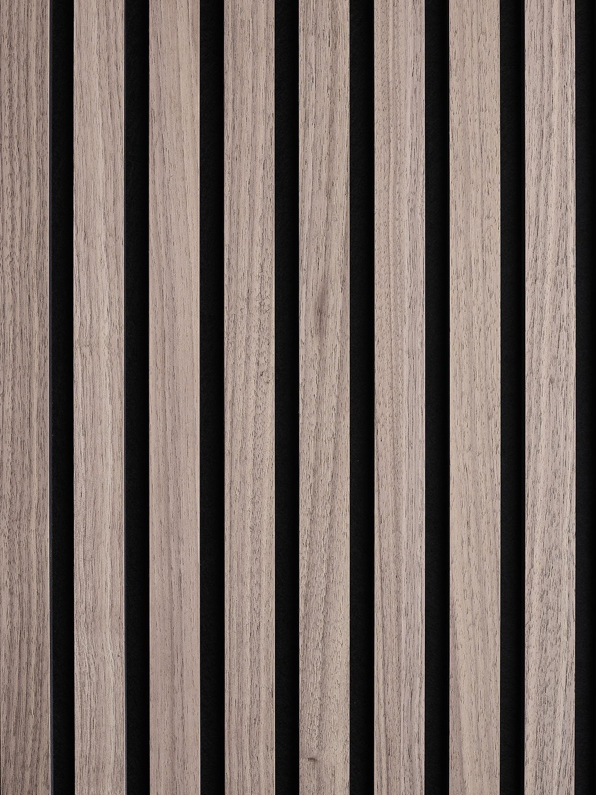 Akoestische Panelen Hout Walnoot Bruin met Zwart Vilt
