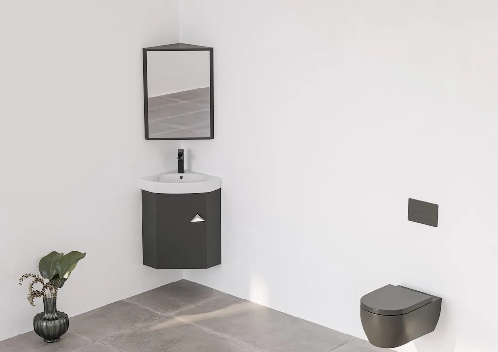 CORNER WIT | Badkamermeubelset