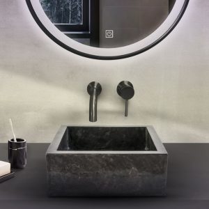 Waskom | STORM vierkant | Zwart