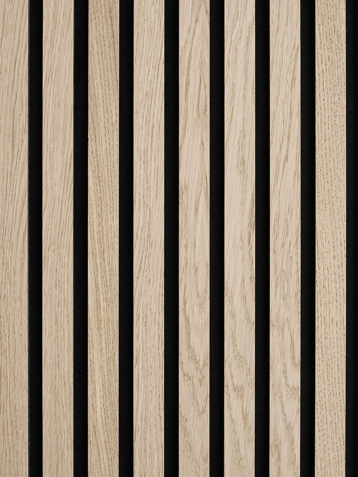 Akoestische Panelen Hout Naturel Eiken met Zwart Vilt