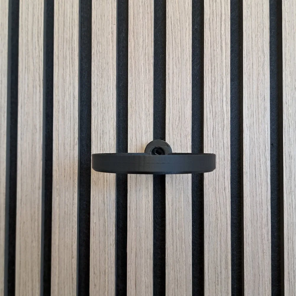 Aku WallClip Plantenbeugel Groot Zwart