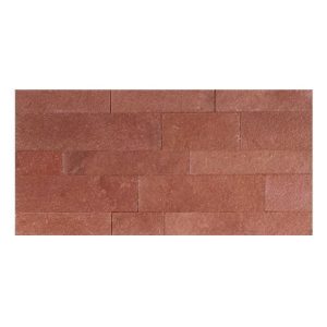 Zelfklevende Steenstrip Natuursteen XL Red Stone Rood OUTLET