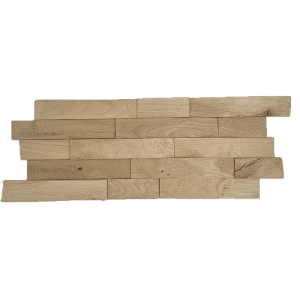 Houtstrip Eiken Plank FSC Interlock 3D Naturel Bruin