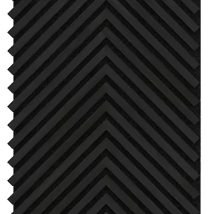 Akoestische Panelen Visgraat Hout  Naturel Zwart Eiken met Zwart Vilt