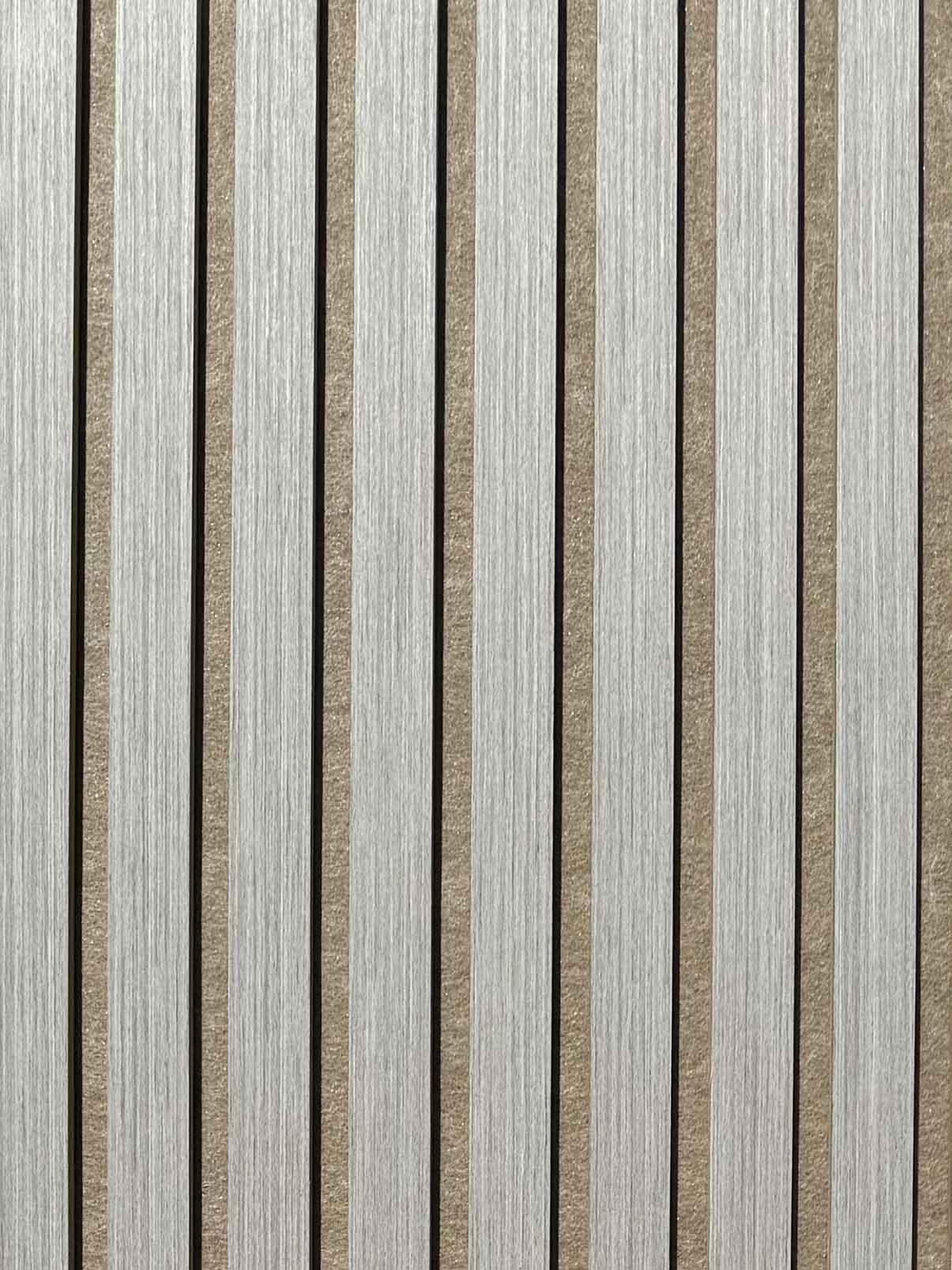 Akoestische Panelen Hout Licht Eiken Beige met Bruin Vilt