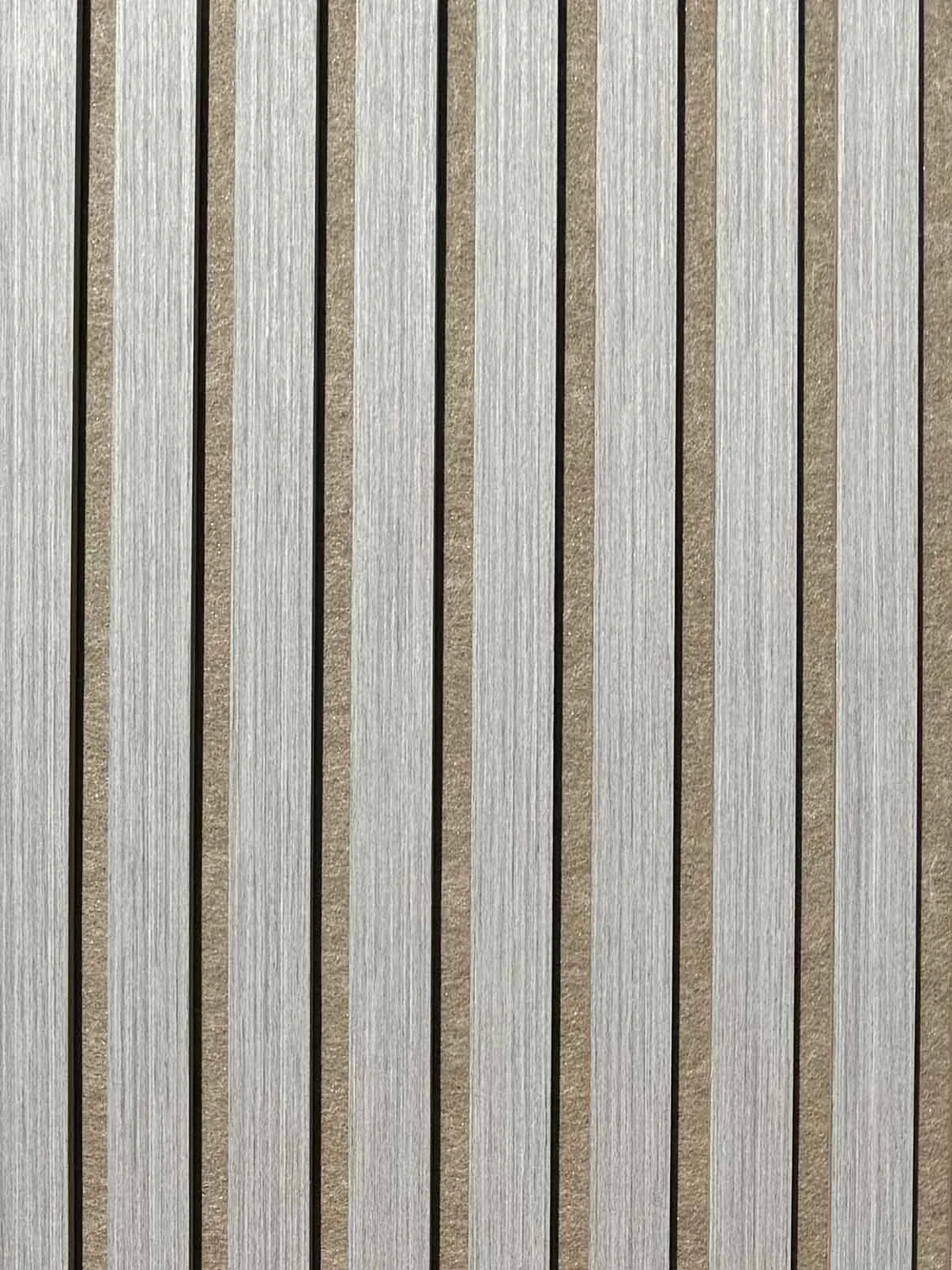 Akoestische Panelen Hout Licht Eiken Beige met Bruin Vilt