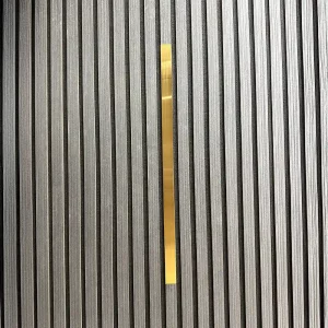 Cover voor Akoestisch Paneel Geborsteld Goud Medium