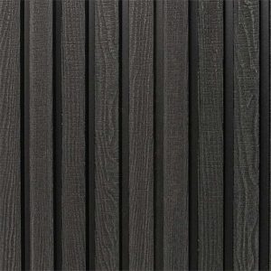 Kunststof Gevelbekleding Composiet - Rabatdeel Rhombus Zwart