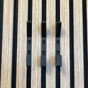 Aku WallClip Jashaken Zwart - Set van 3