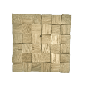 Houtstrip Eiken FSC Cube 3D Naturel Bruin