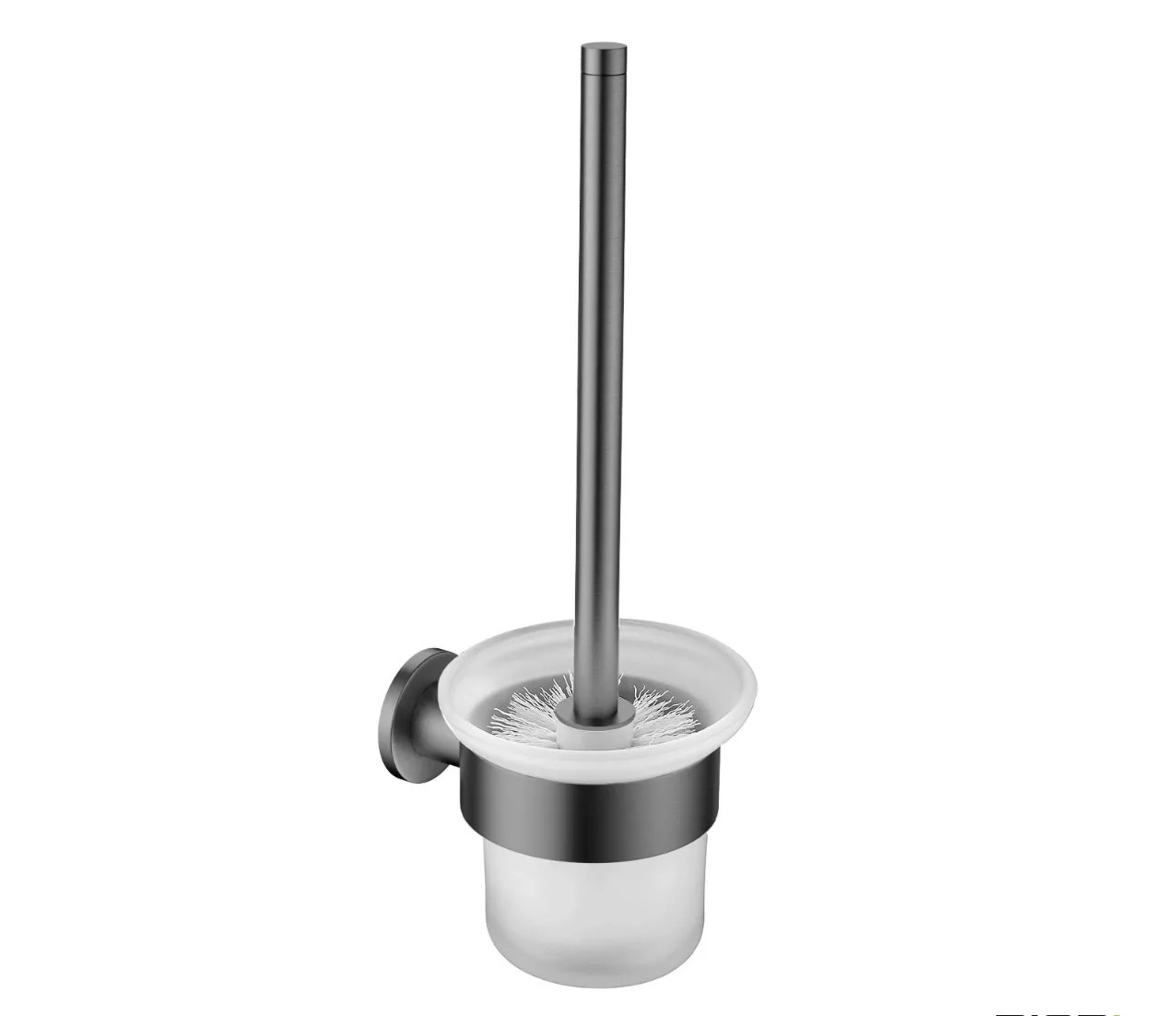 Toiletborstel houder | RONDO | MAT ZWART