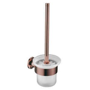 Toiletborstel houder | RONDO | GEBORSTELD KOPER