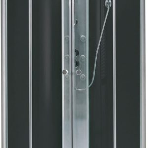 Jupiter complete douchecabine 90x90x225 alu mat 5mm glas