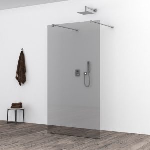 Slim glasplaat 1100 x 2000 x 8 mm nano rookglas