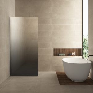 Slim glasplaat spiegelrook- naar helder glas 1000x2000 8mm nano