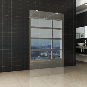 inloopdouche vrijstaand 1400x2000 8mm NANO glas