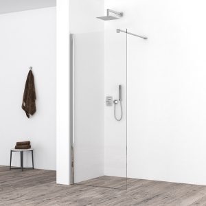 Comfort inloopdouche 600 x 2000 x 10 mm nano helder glas/chroom