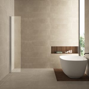 Comfort zijwand draaibaar met muurprofiel 400 x 2000 x 10 mm nano helder glas/chroom