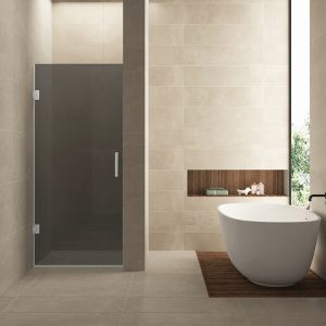 Less glas voor nisdeur 700 x 2000 x 8 mm nano rookglas