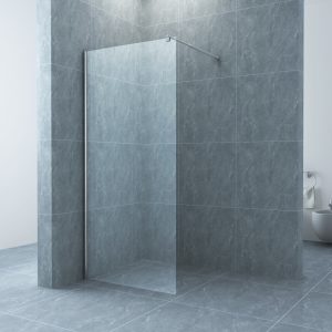 Cerra eco inloopdouche 800 x 1950 x 6 mm nano helder glas/chroom