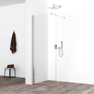 Eco inloopdouche 500 x 2000 x 8 mm nano helder glas/chroom