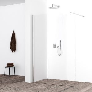 Eco inloopdouche 1100 x 2000 x 8 mm nano helder glas/chroom