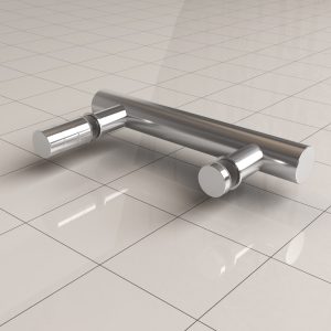 Deurgreep type 1 20 cm chroom